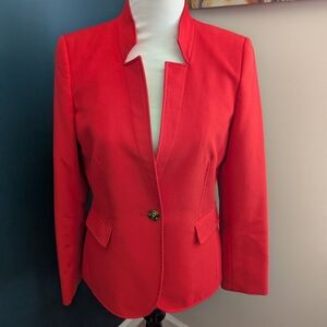 Red Women's Blazer